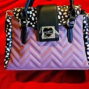Luv Betsey by Betsey Johnson Greer.. Chevron Quilted